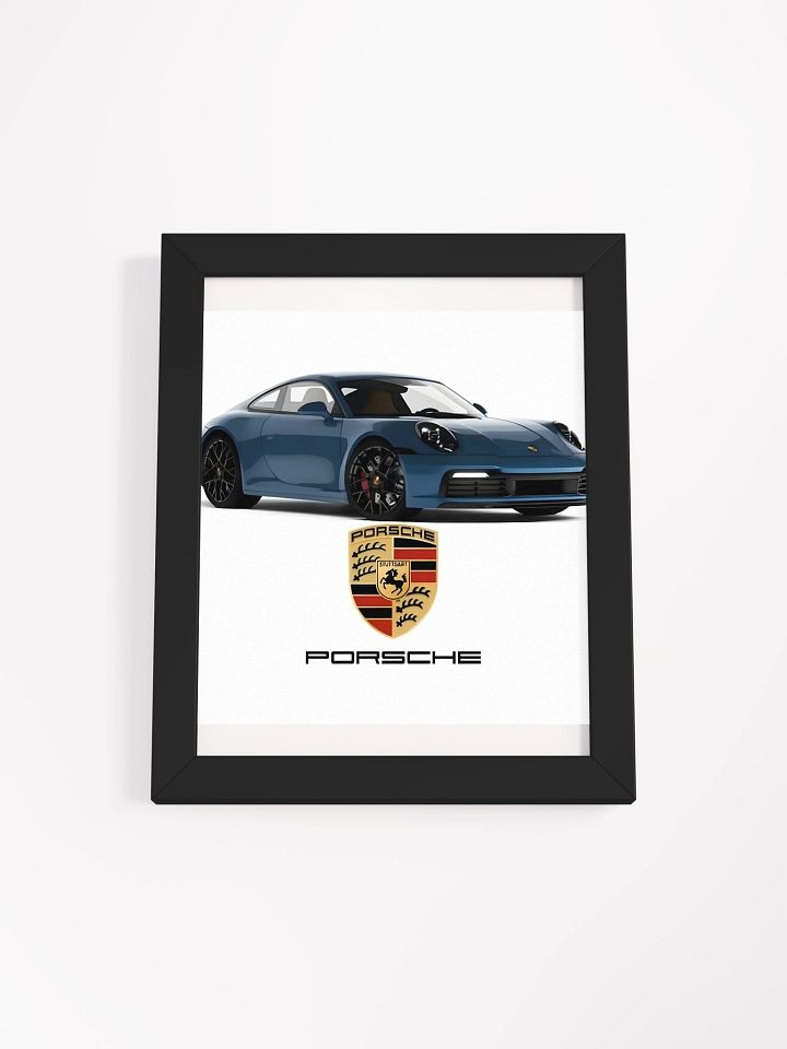 Wall Art Framed High-Quality Matte Poster (in) Porsche 911 Carrera S product image (1)
