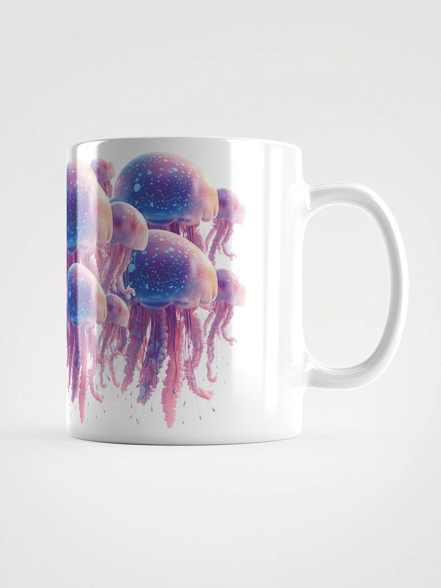 Luminous Jellyfish Glow White Mug product image (1)