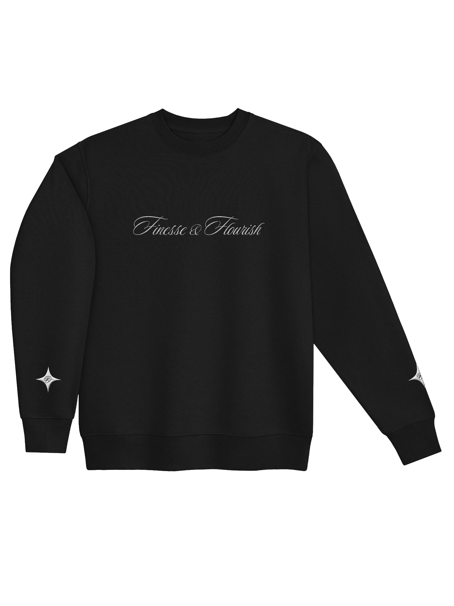 F&F Signature Unisex Heavyweight Sweatshirt (WHT) product image (3)