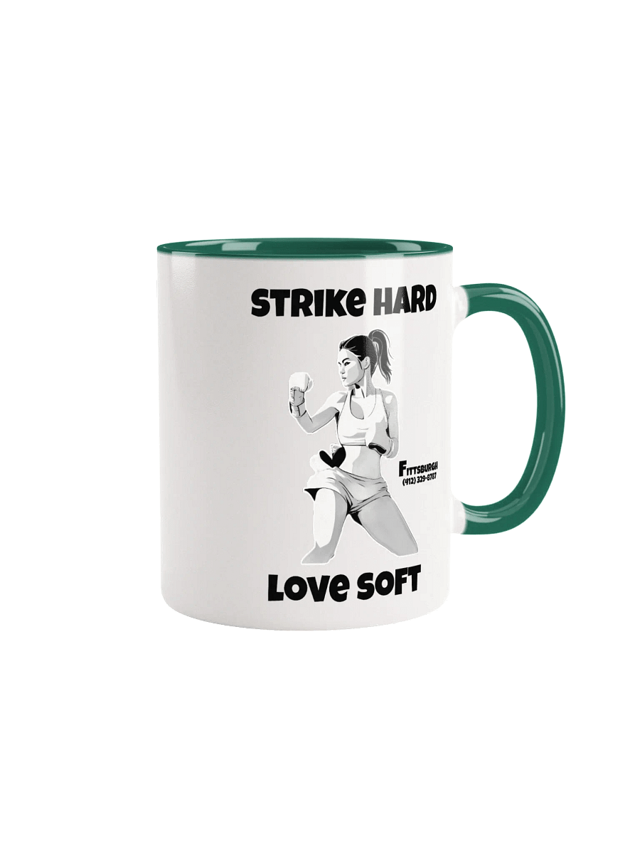 Warrior Women Ceramic Mug Green product image (1)