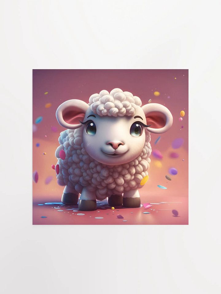 Cute Sheep Poster product image (2)