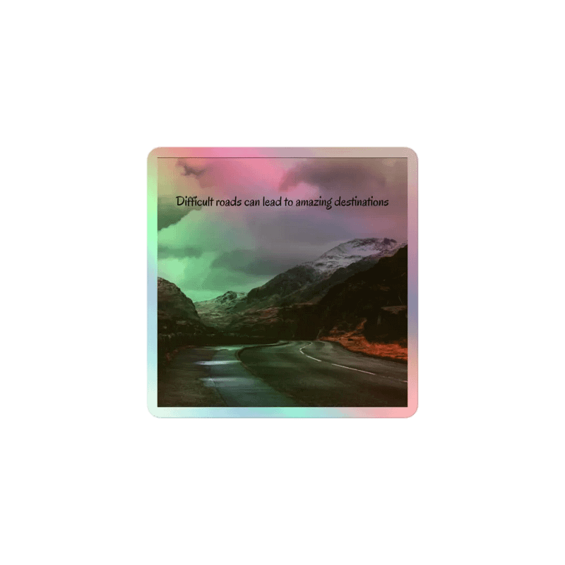 Amazing Destinations Holographic Sticker Collection