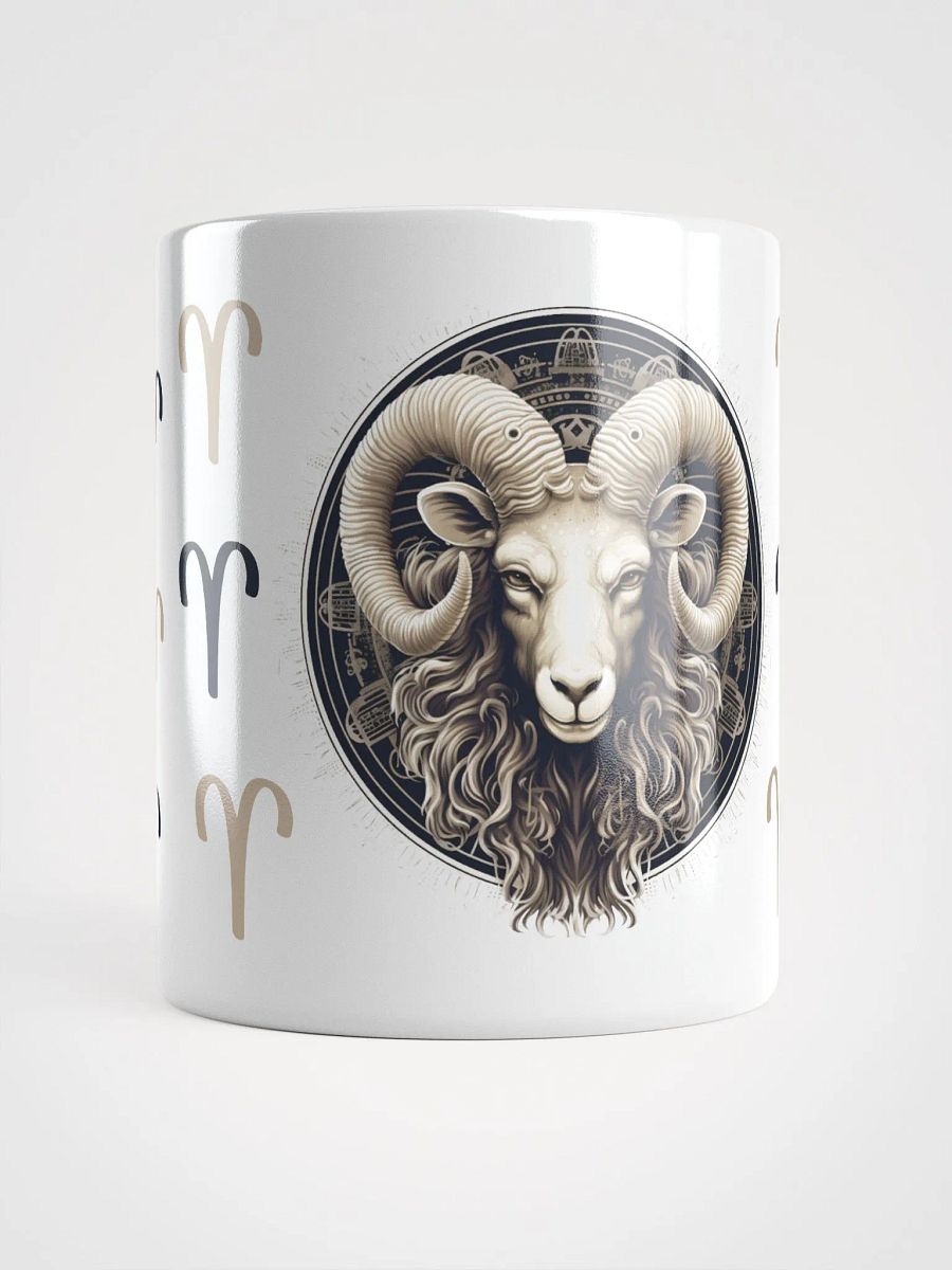 Aries Zodiac Ram's Head Mug product image (1)