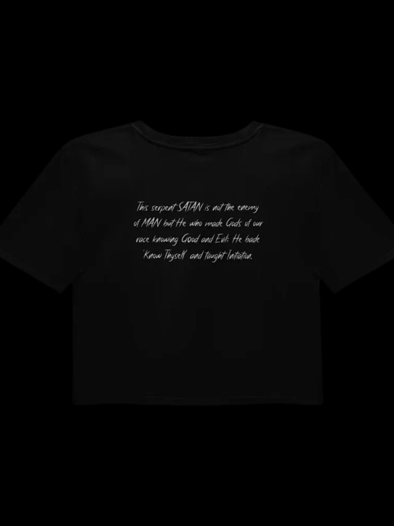Baphomet Crop Top product image (2)