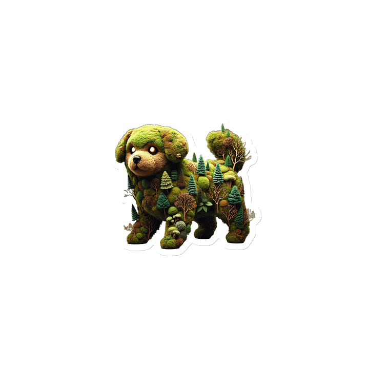 Forest Dog Die-Cut Magnet product image (1)