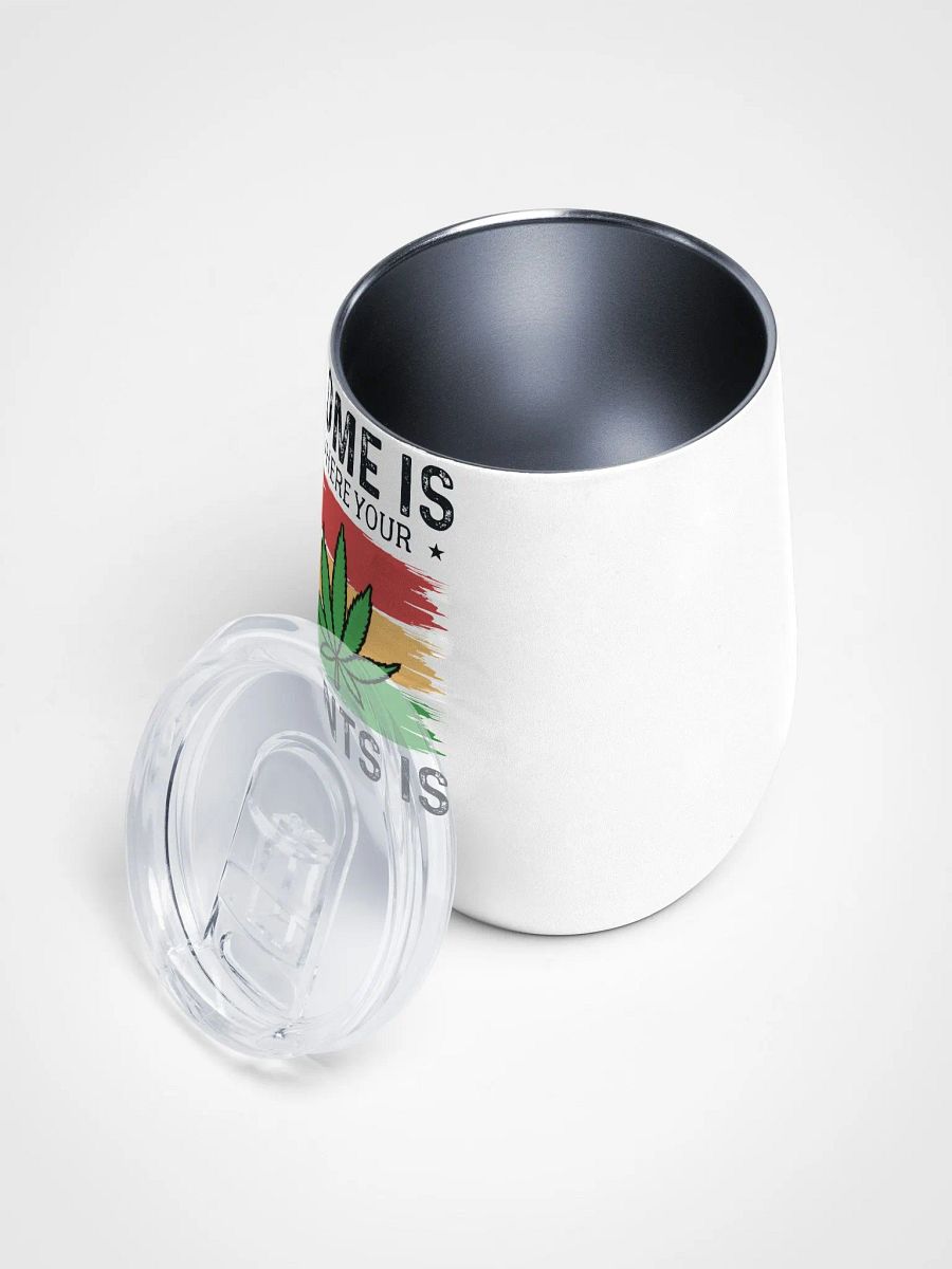 Home Is Where Your Plants Is - Wine Tumbler product image (3)