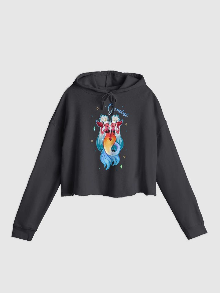 Gemini Crop Hoodie (Zodiac Series) product image (6)
