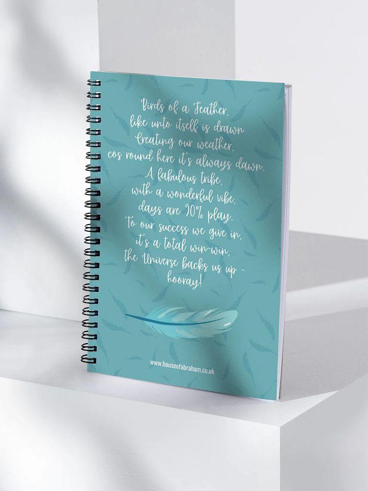 Birds of A Feather - Teal Notebook product image (1)