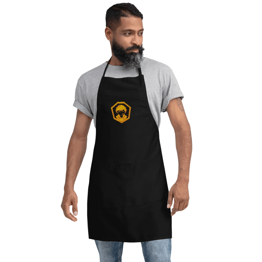 1 year sub badge Chef's Apron product image (2)
