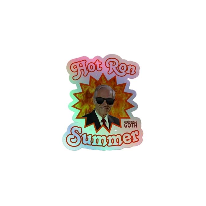 Hot Ron Holographic Sticker Sheet product image (1)