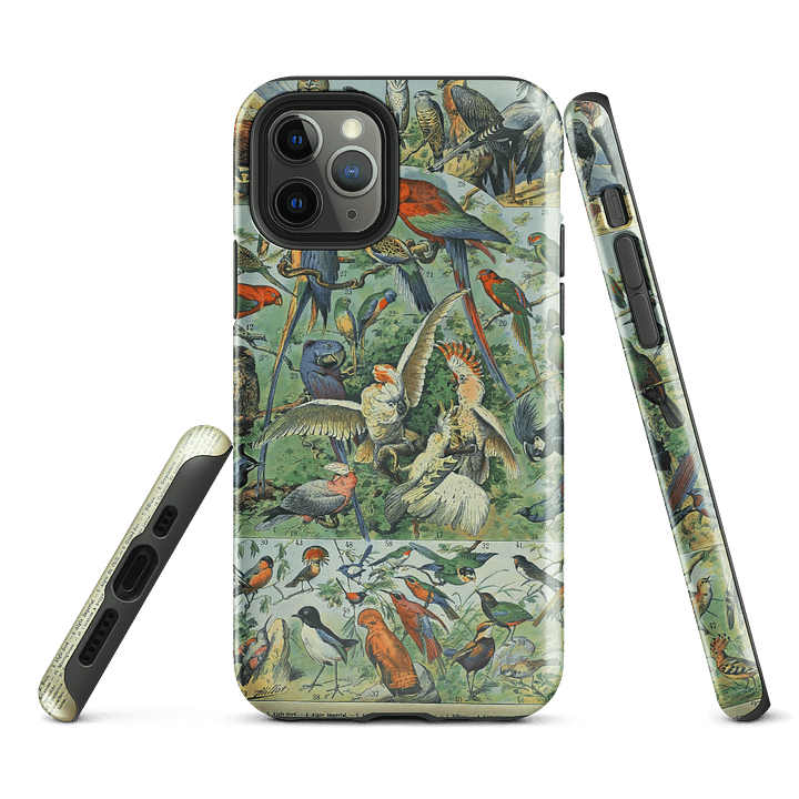 Tropical Birds iPhone® Tough Case product image (3)