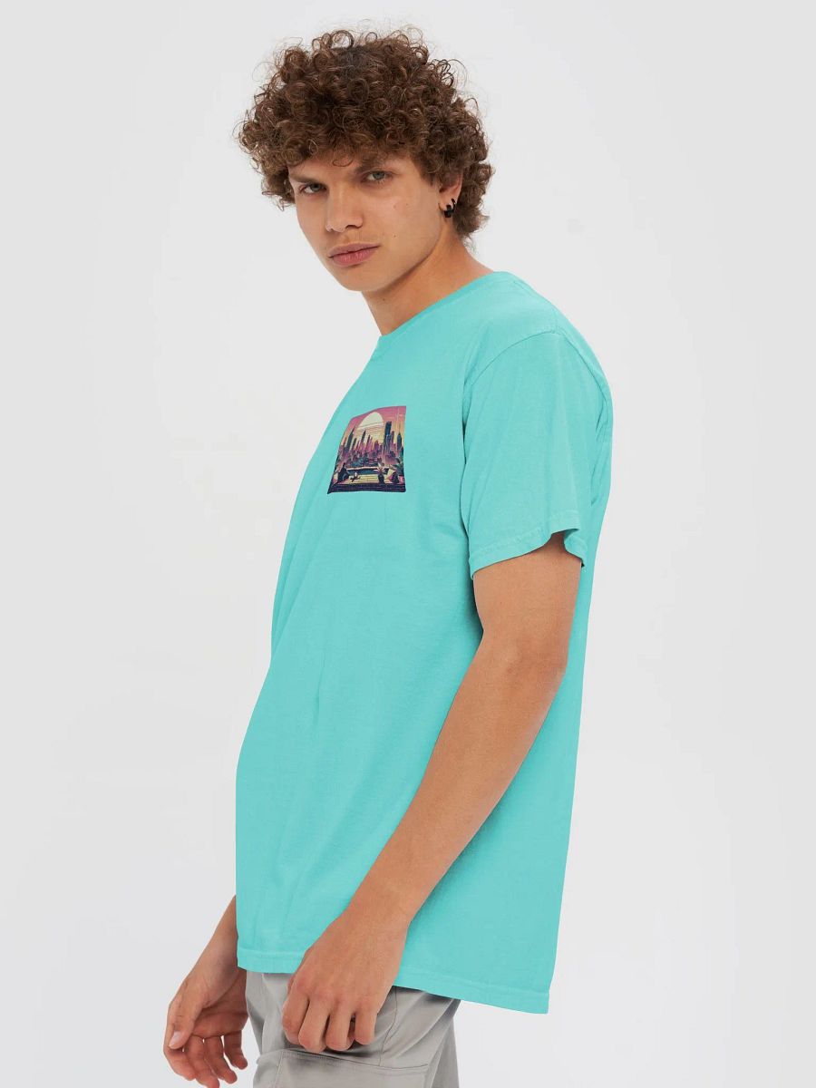 Sunset Skyline Comfort Tee |Ai Design traveling product image (47)