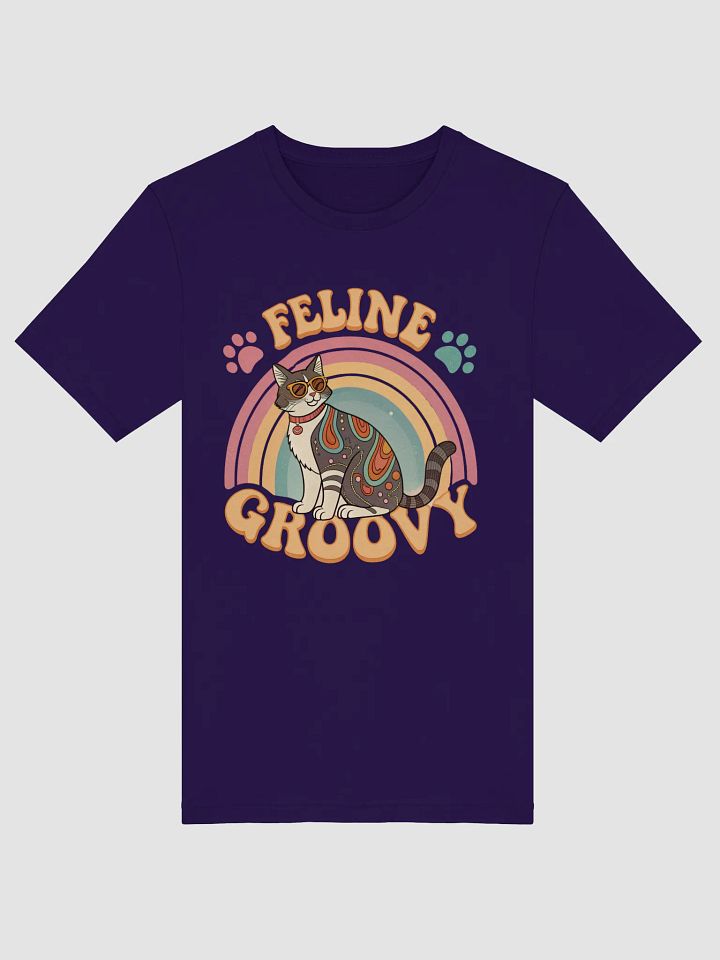 Feline Groovy Psychedelic T-Shirt product image (1)