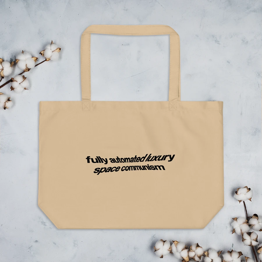 fully automated luxury space communism tote bag - 100% organic cotton product image (7)