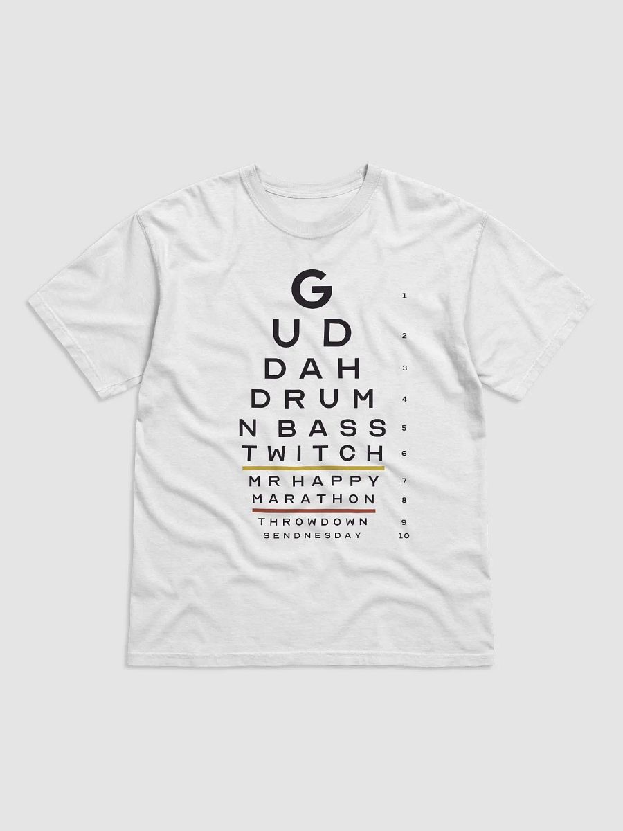 Eye Test T-Shirt (Light) product image (2)