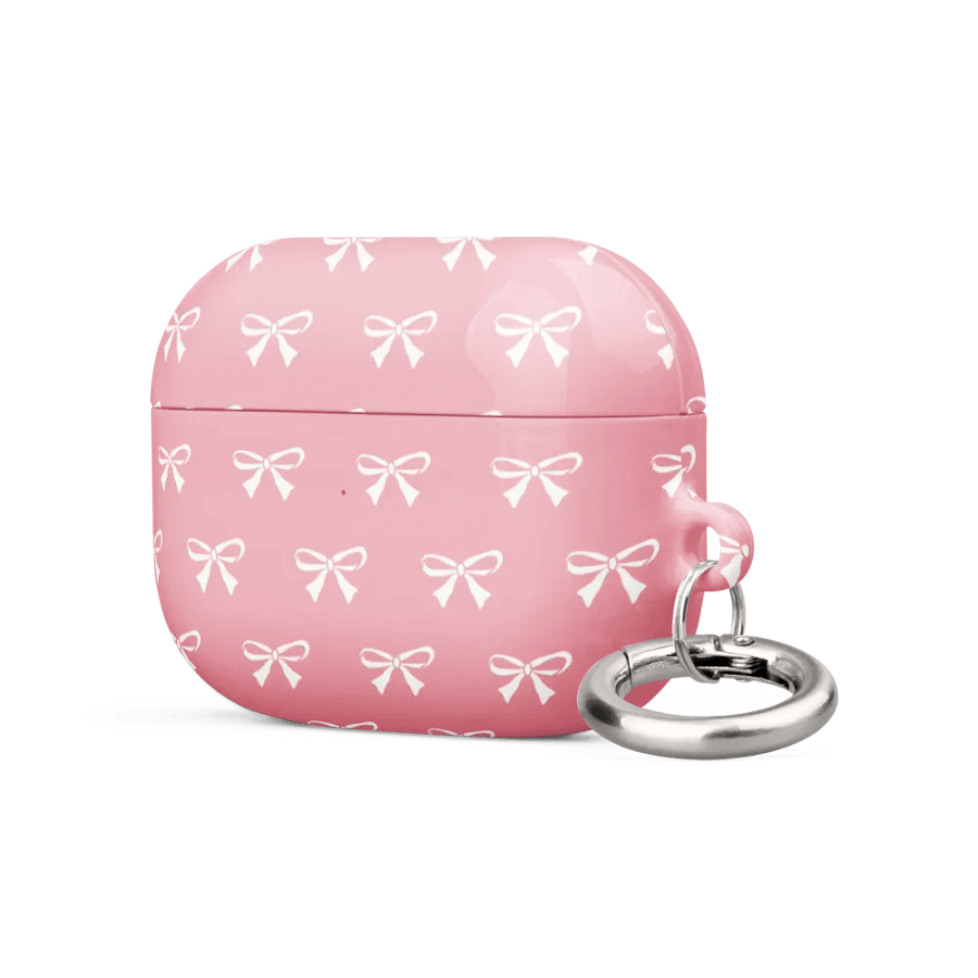Light Summer Pink Bow Case for AirPods product image (2)