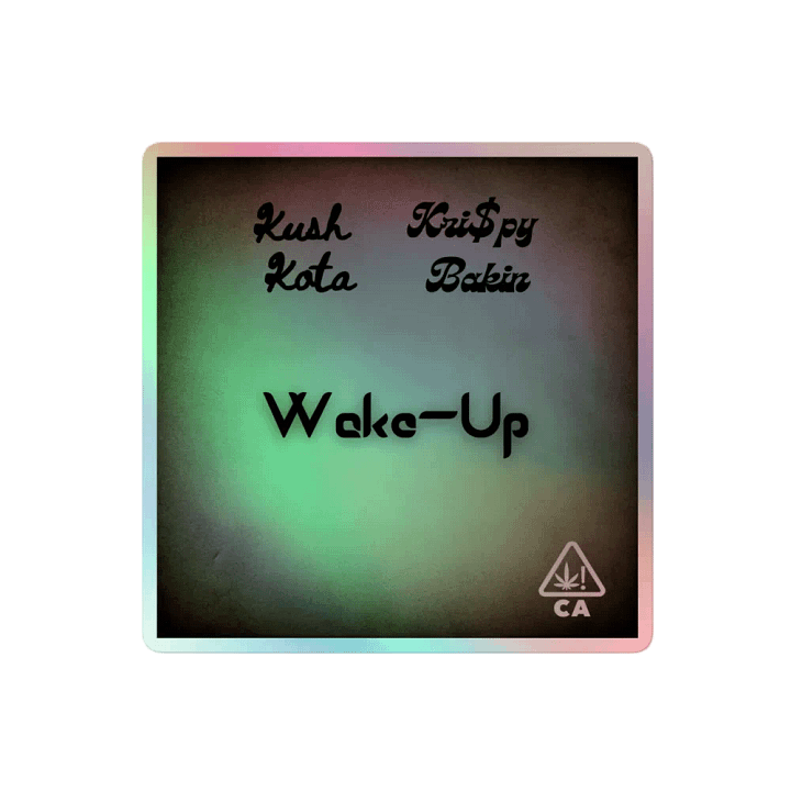 Wake-Up H-Sticker product image (2)