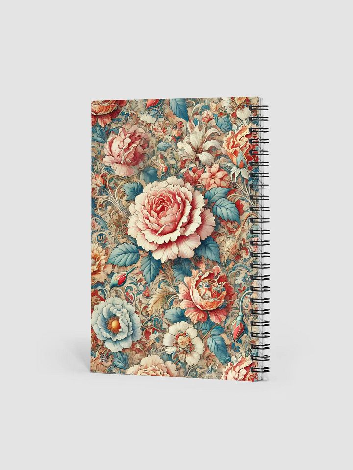 Royal Floral Spiral Notebook product image (2)
