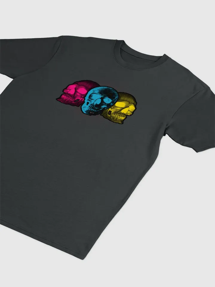 Tri-Colour Skulls Print Tee product image (2)