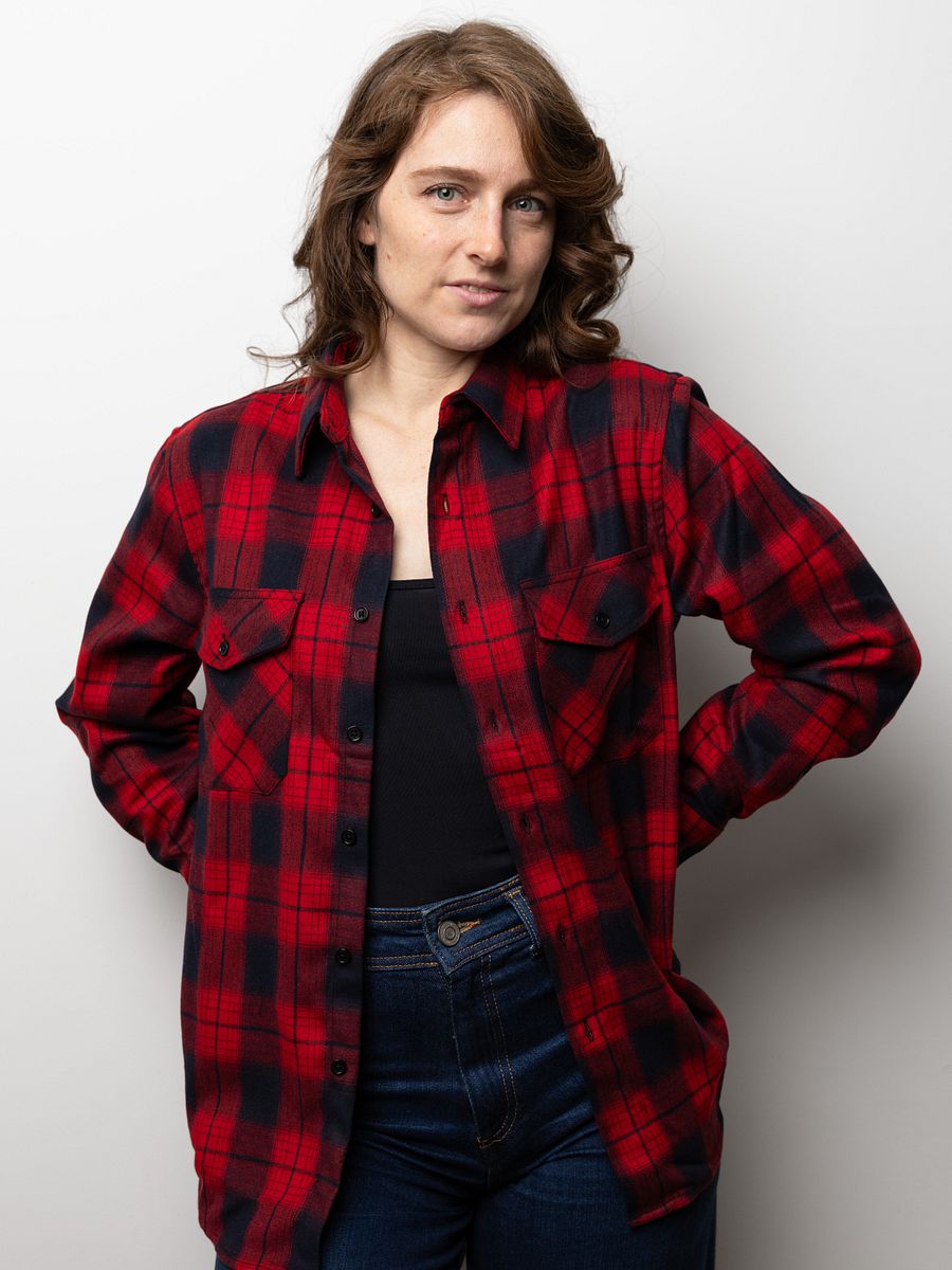 Flannel Button Up - Red/Black product image (7)