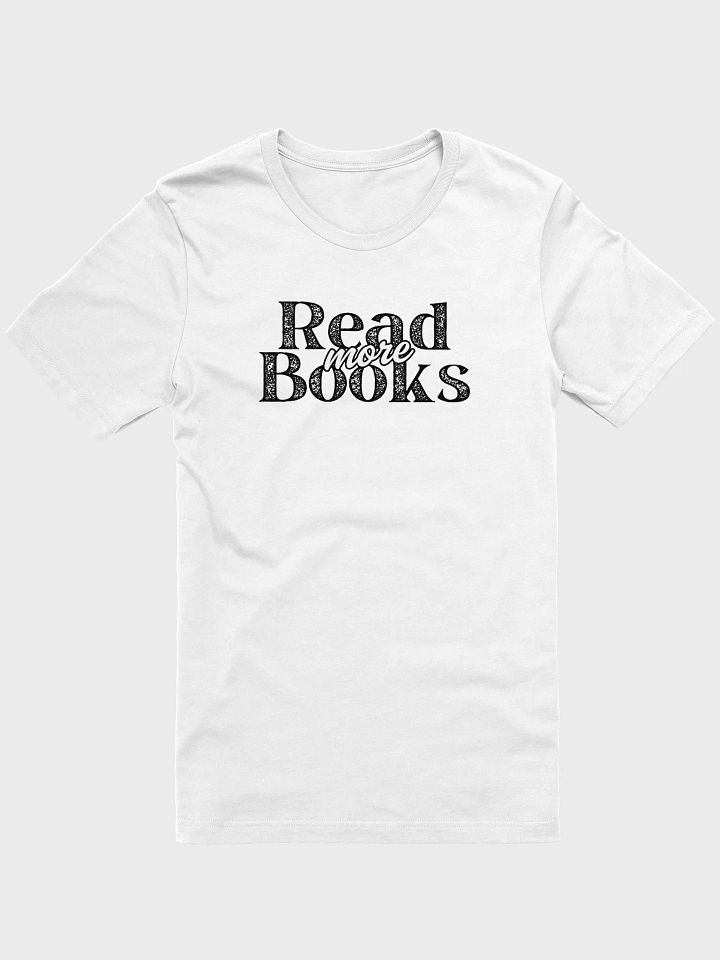 READ MORE BOOKS Mixed Font T-Shirt product image (2)