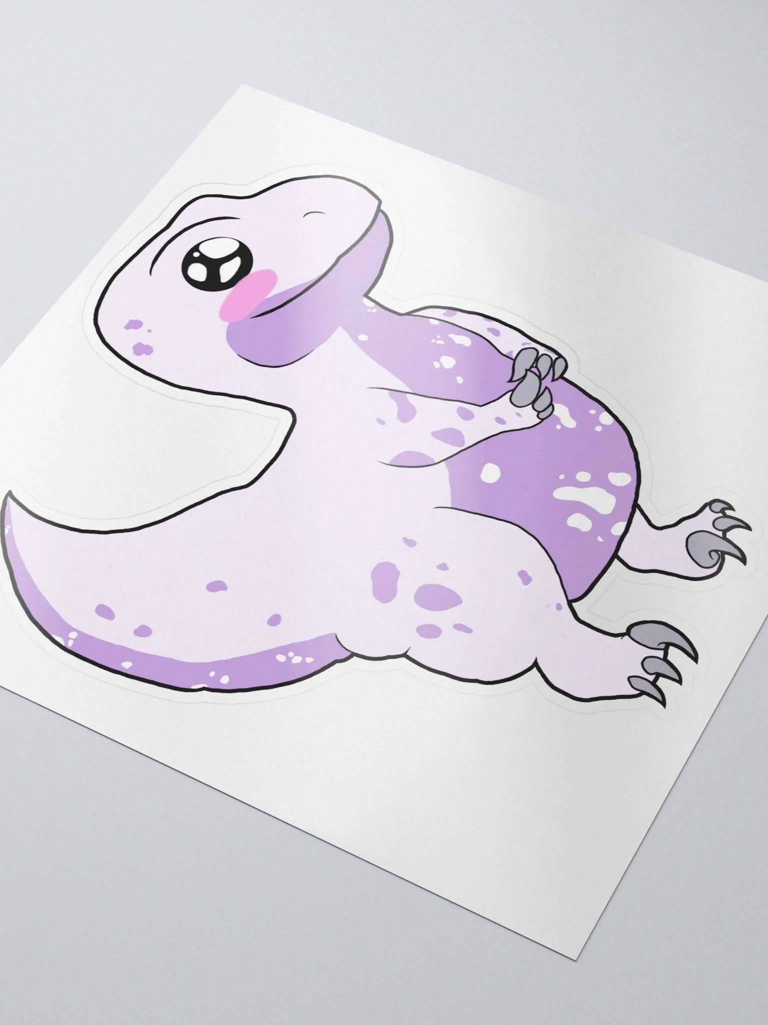 Lilac Raptor Sticker product image (3)