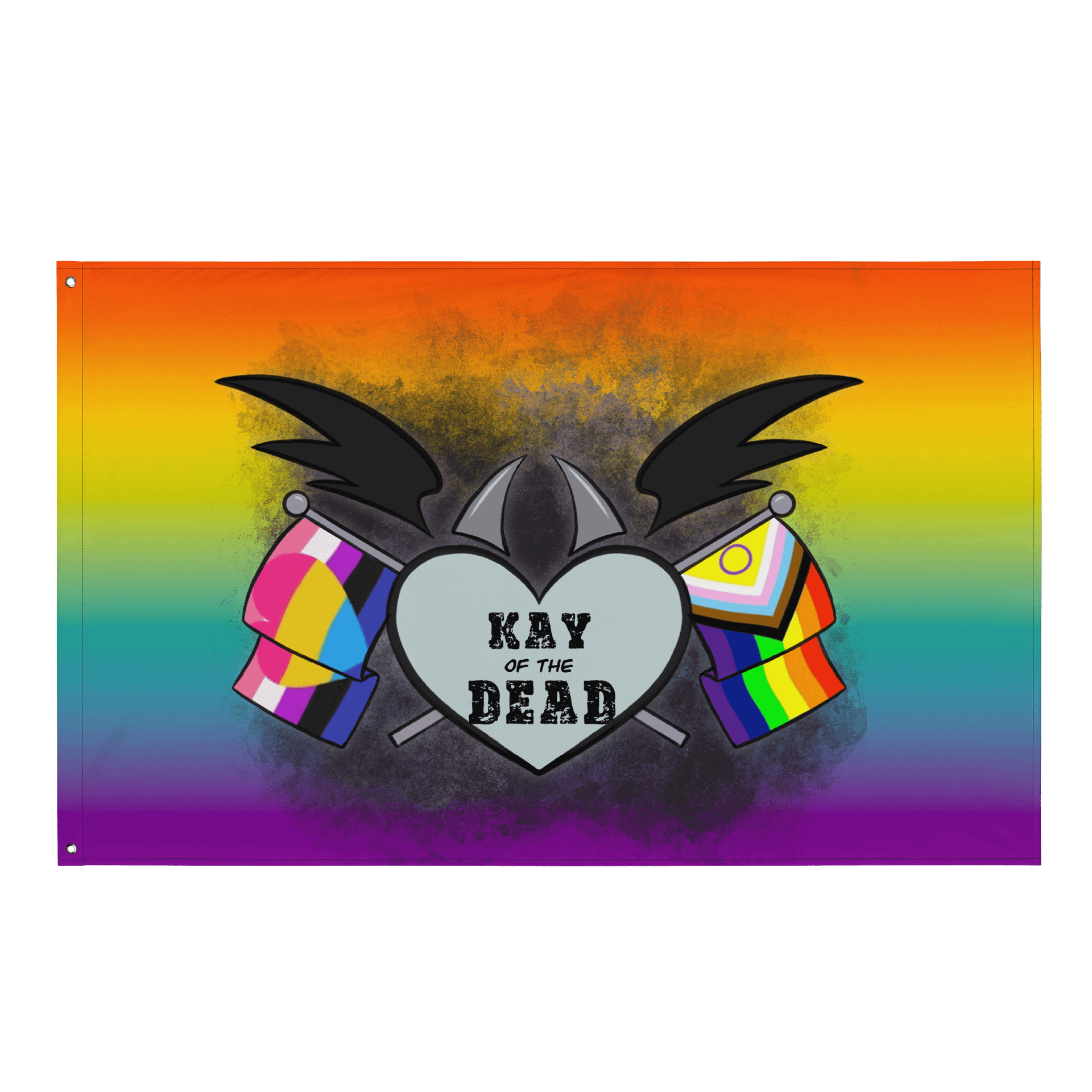 Kay_of_the_Dead Pride Logo Flag product image (1)