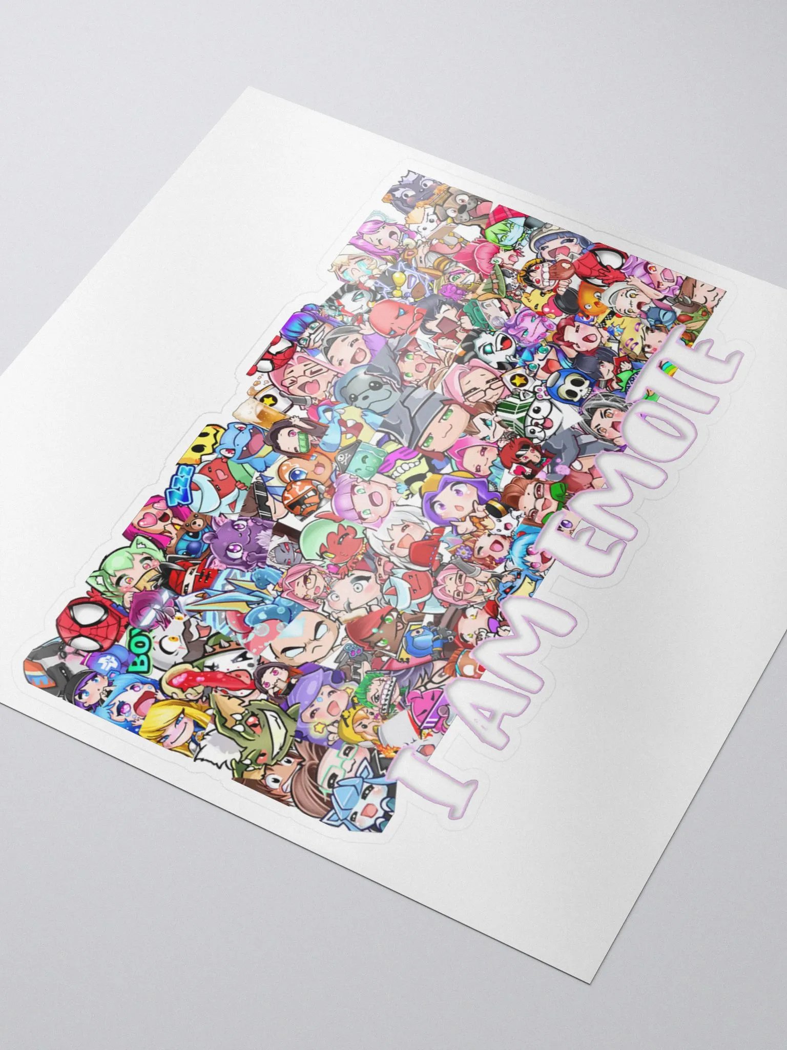 I AM EMOTE sticker product image (3)