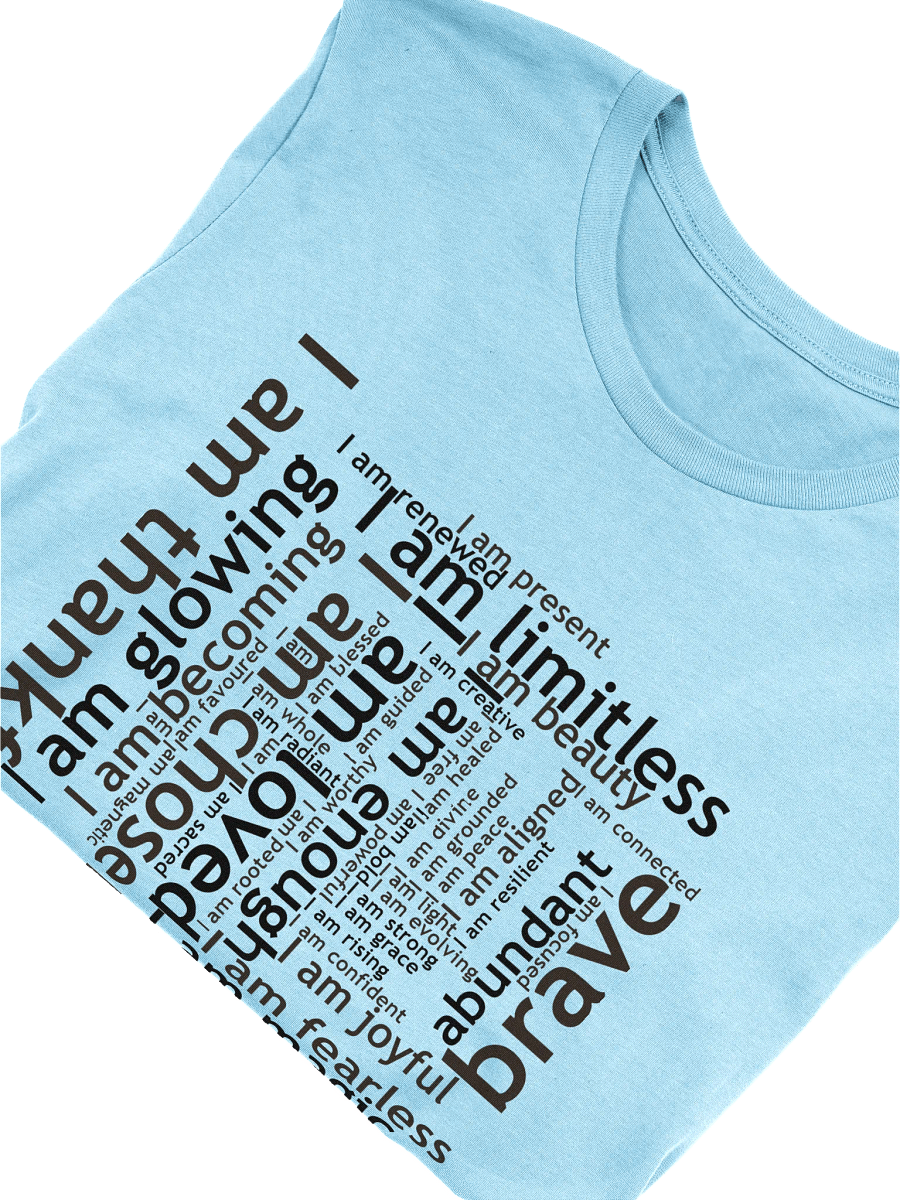 “Affirmation Cloud” Tee product image (50)
