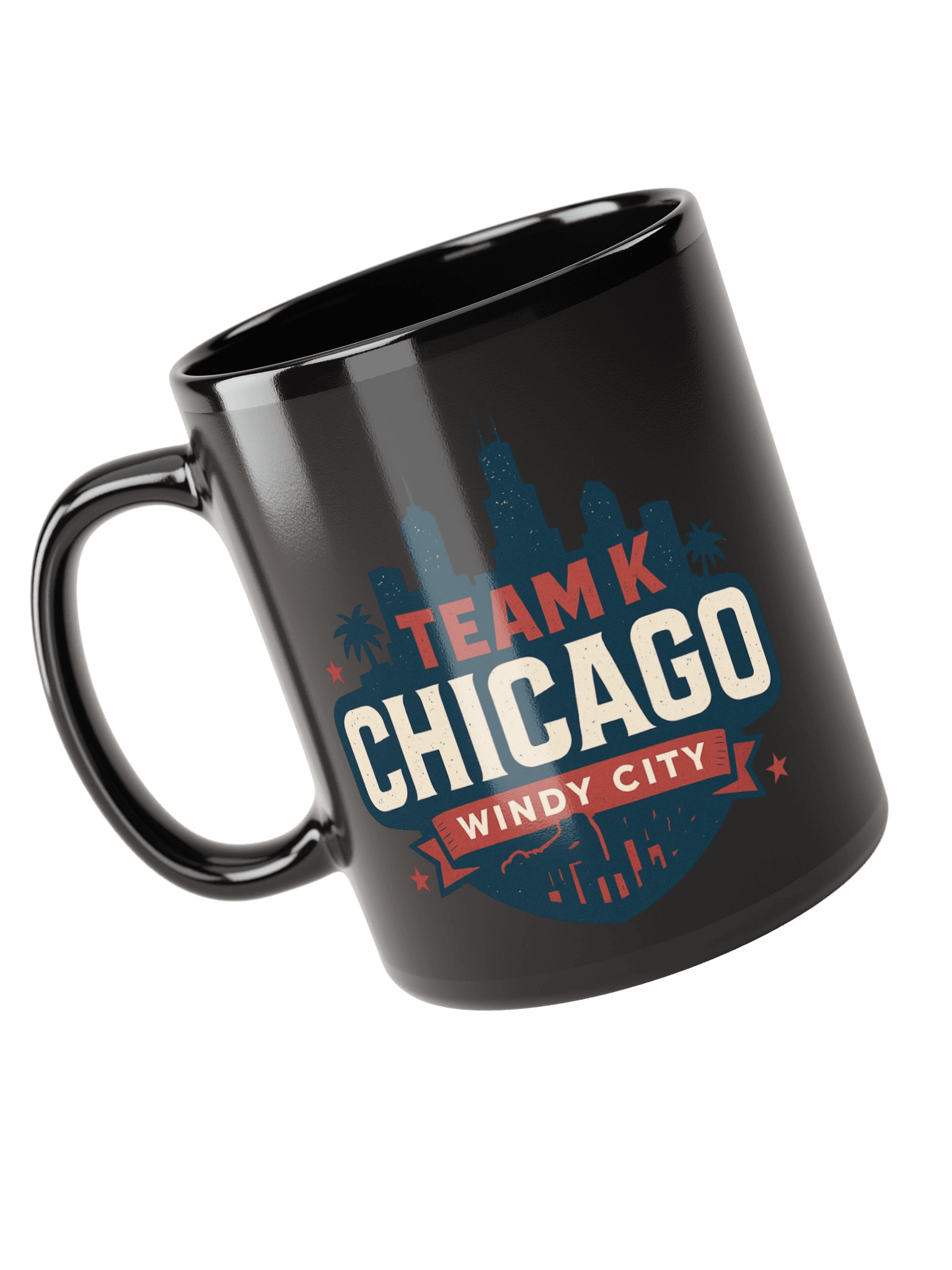Team K Chicago Black Mug product image (6)
