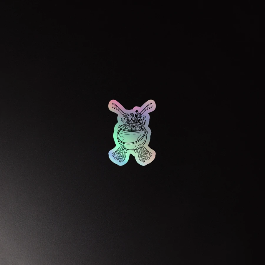 Henbane Coven Crest Holographic Sticker product image (3)