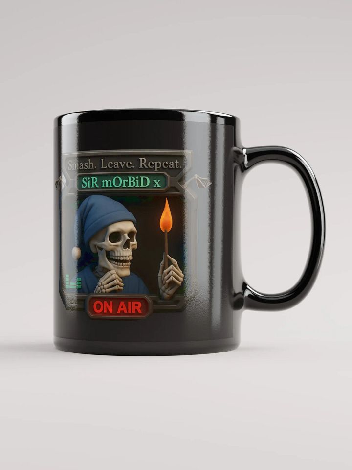 SiR mOrBiD x Black Glossy Mug product image (1)