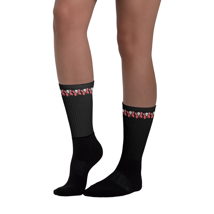 Black Visceral Stripe Socks product image (3)