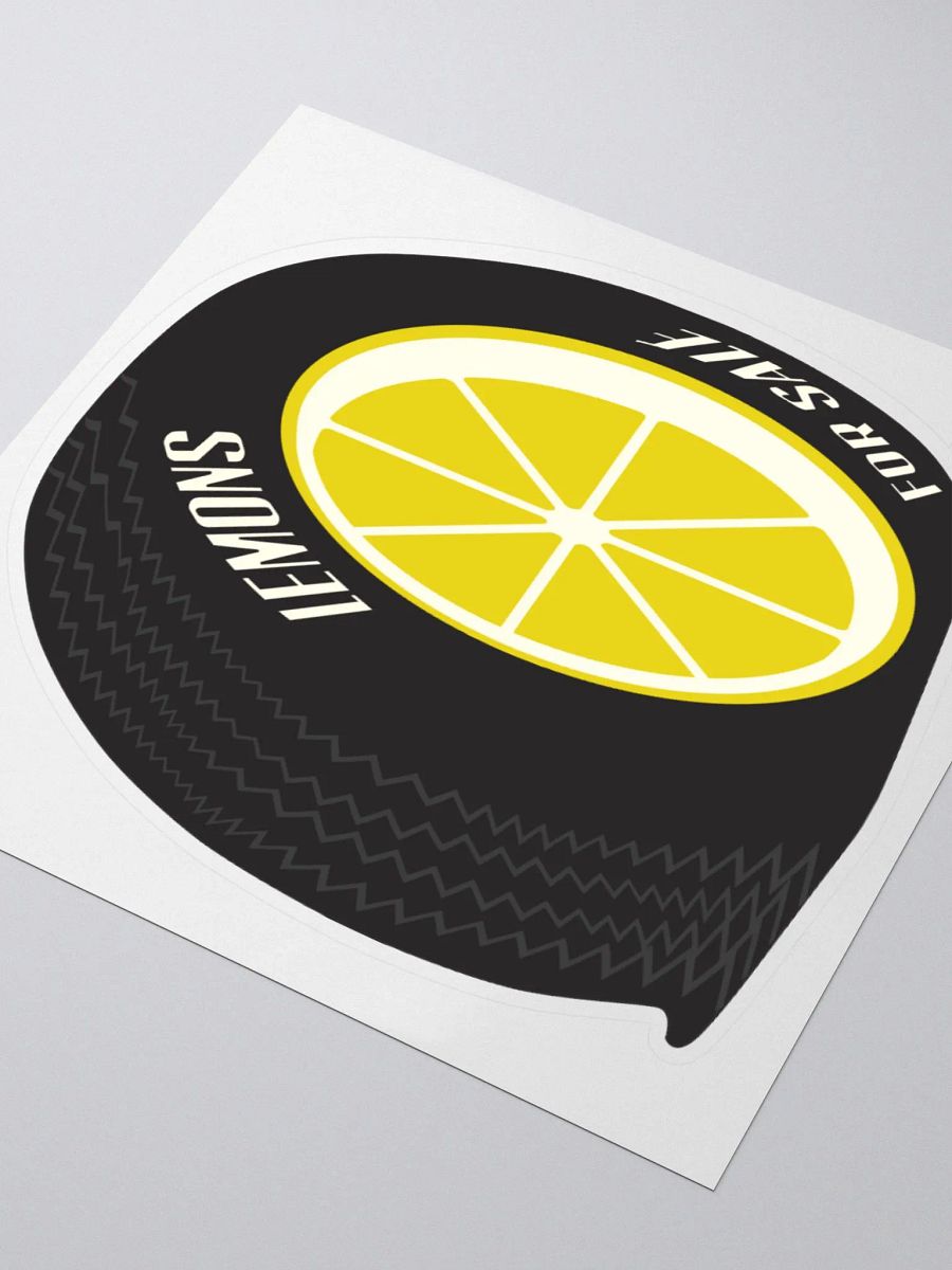 Lemons For Sale Logo Sticker product image (4)