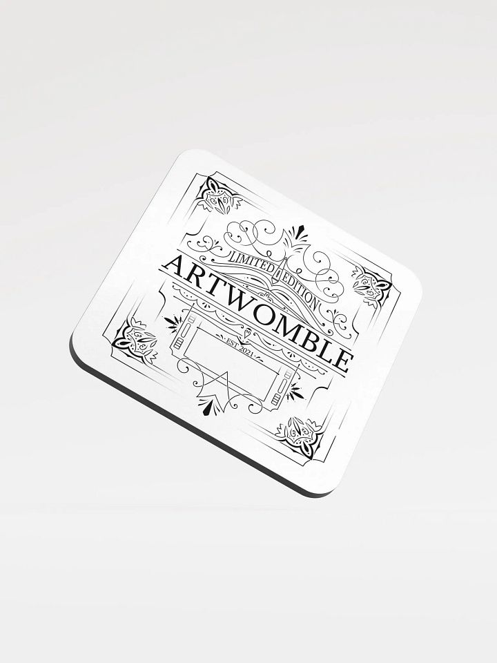 Artwomble Coaster - White product image (1)