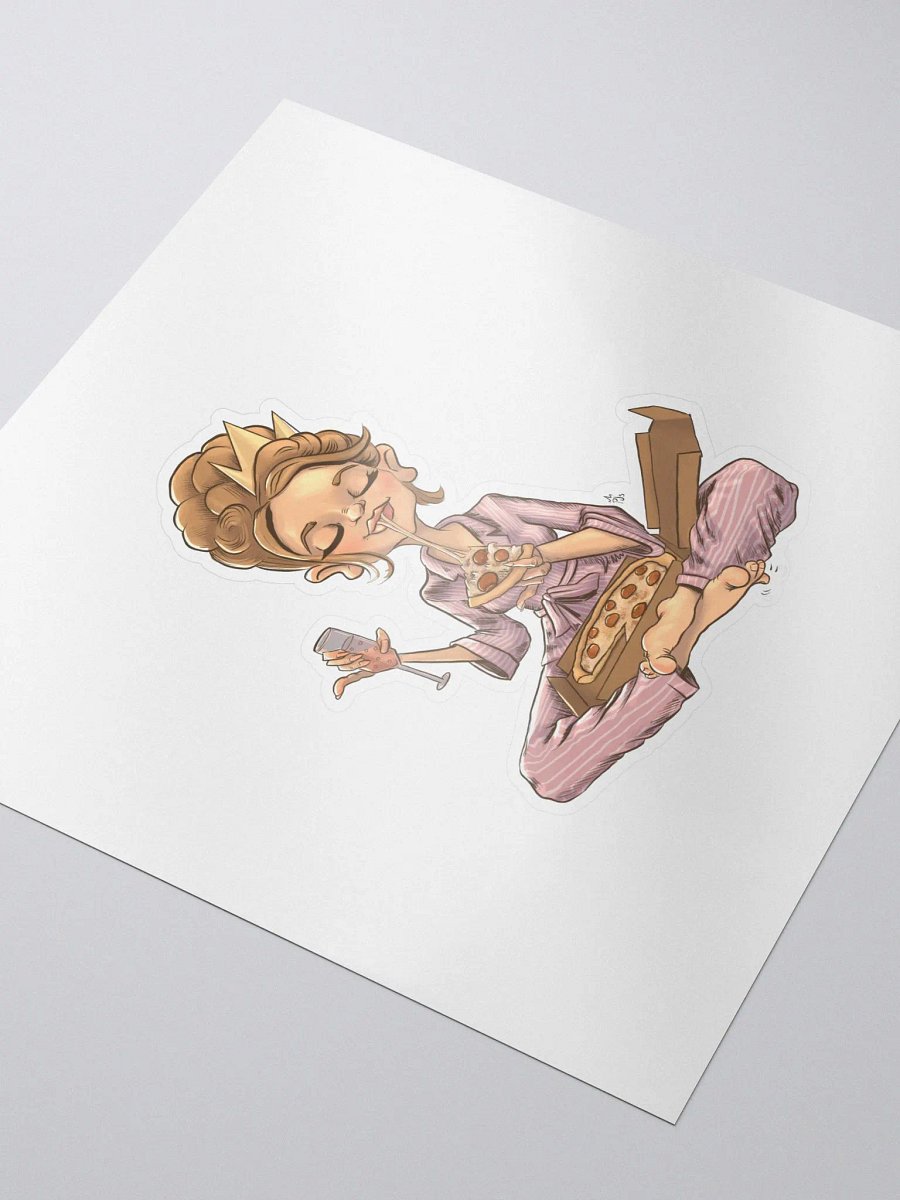 Pizza & Pink Champagne Sticker product image (3)