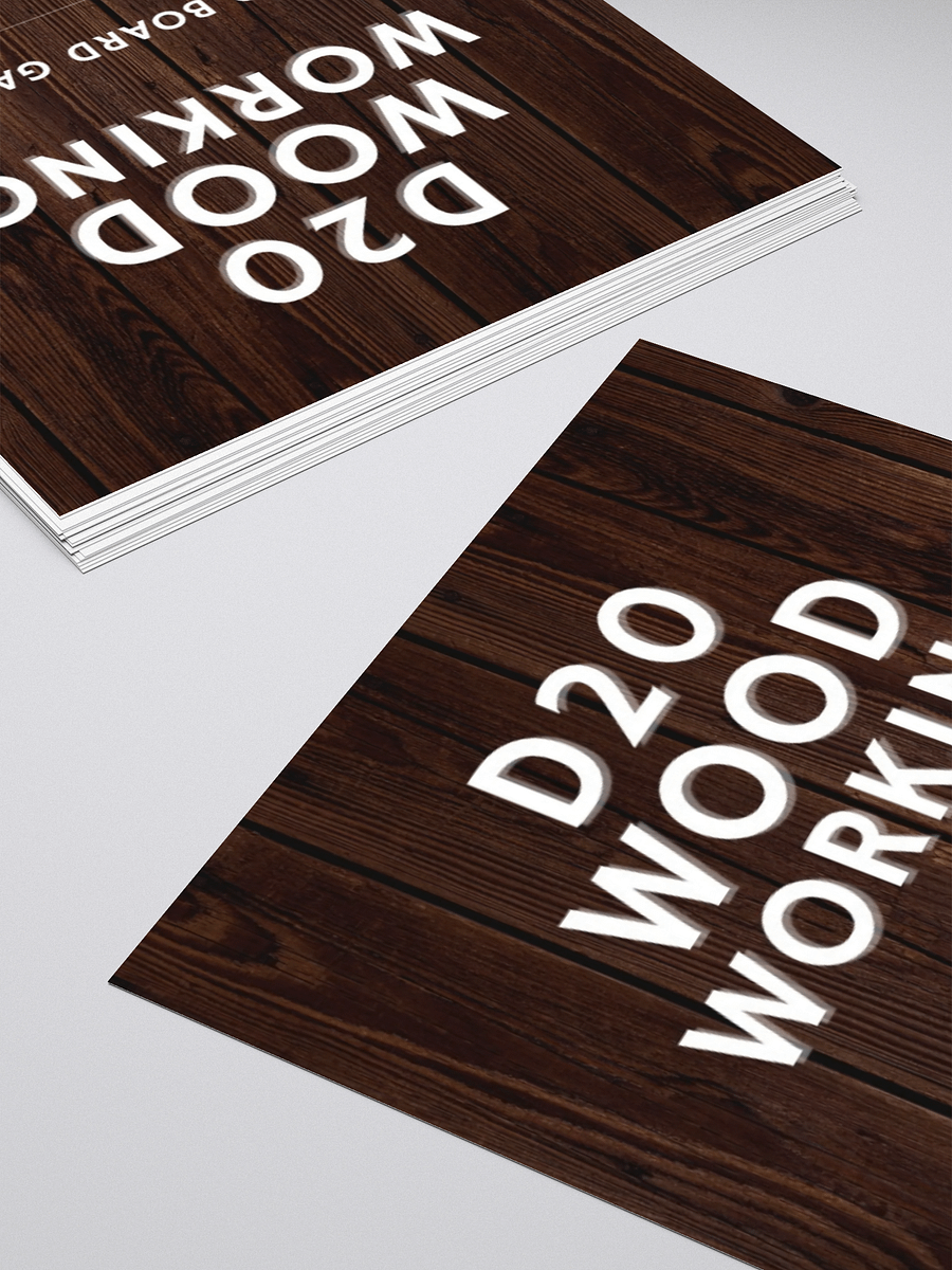 D20 Woodworking Sticker product image (4)