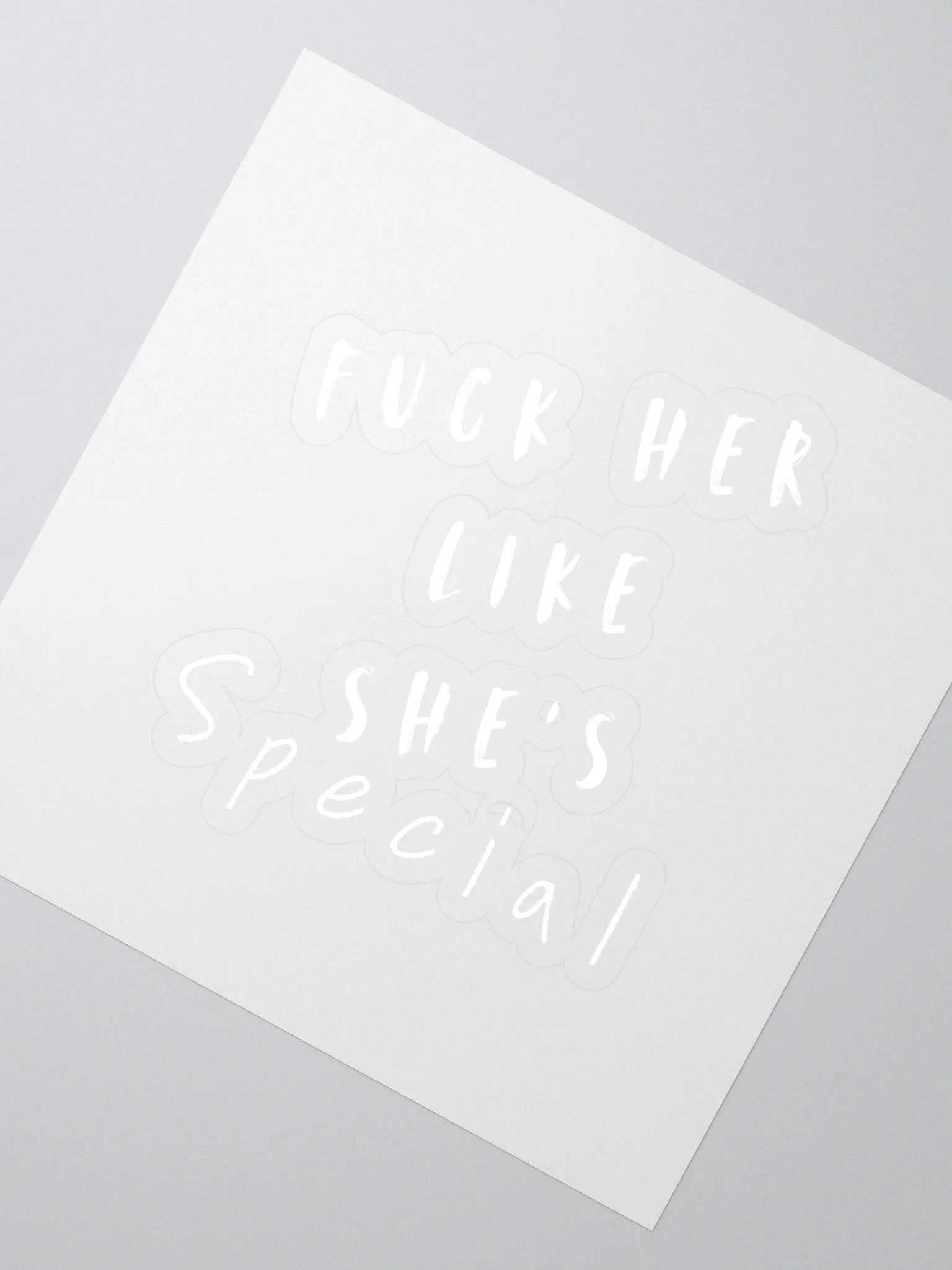 F*#k Her Like Sh'e Special by Intrusive Thoughts Sticker product image (2)