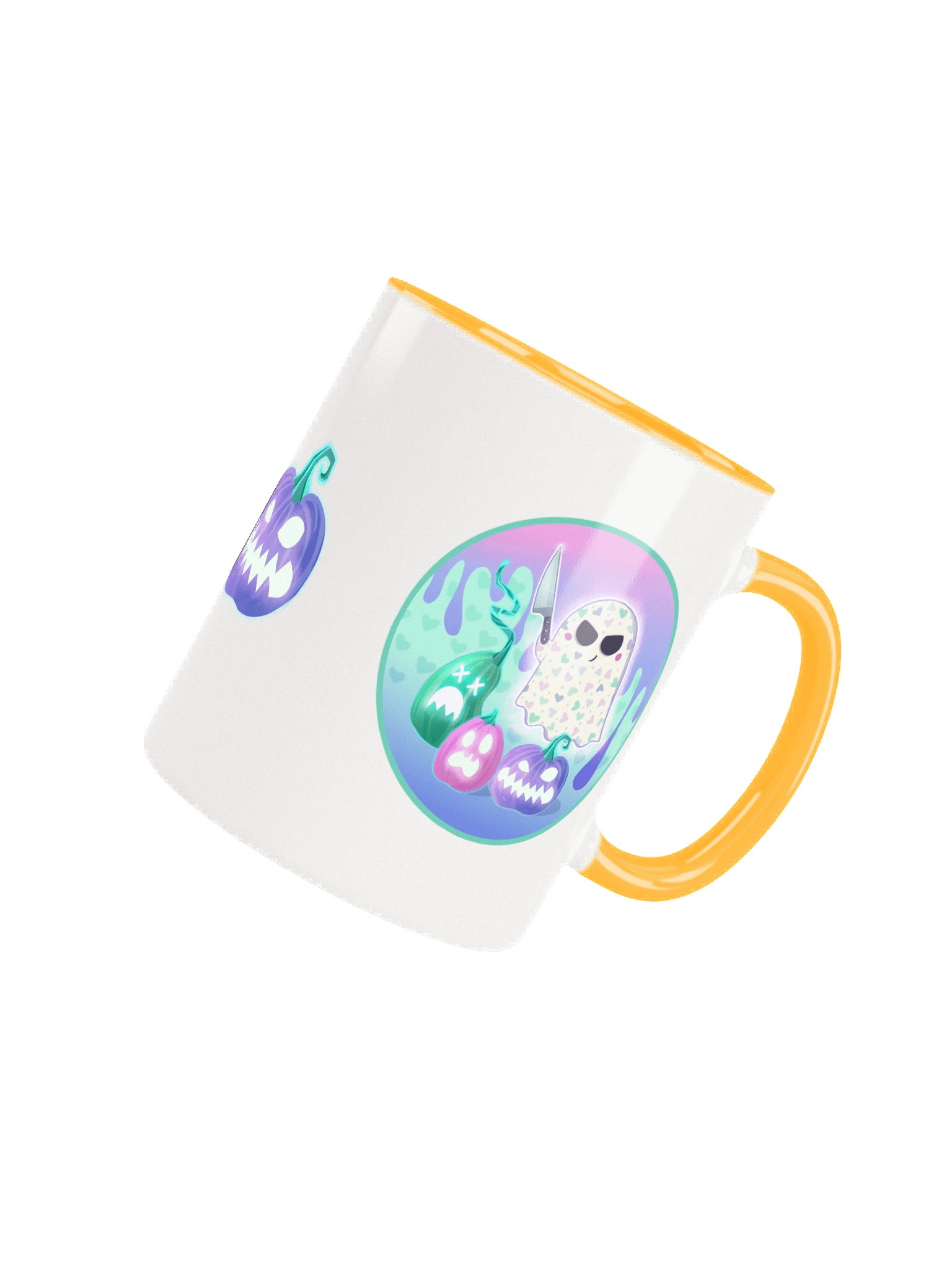 Pastel Little Ghost Pumpkin Carver - Ceramic Mug product image (18)