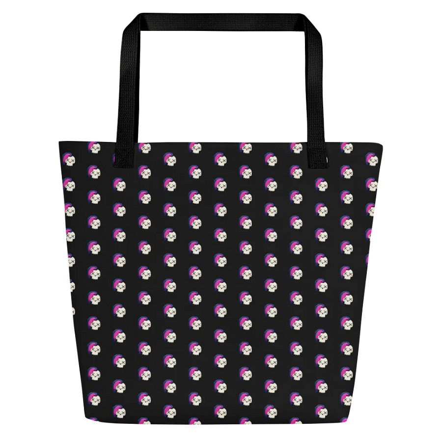Hybrid Skull Large Tote Bag w/Pocket product image (1)
