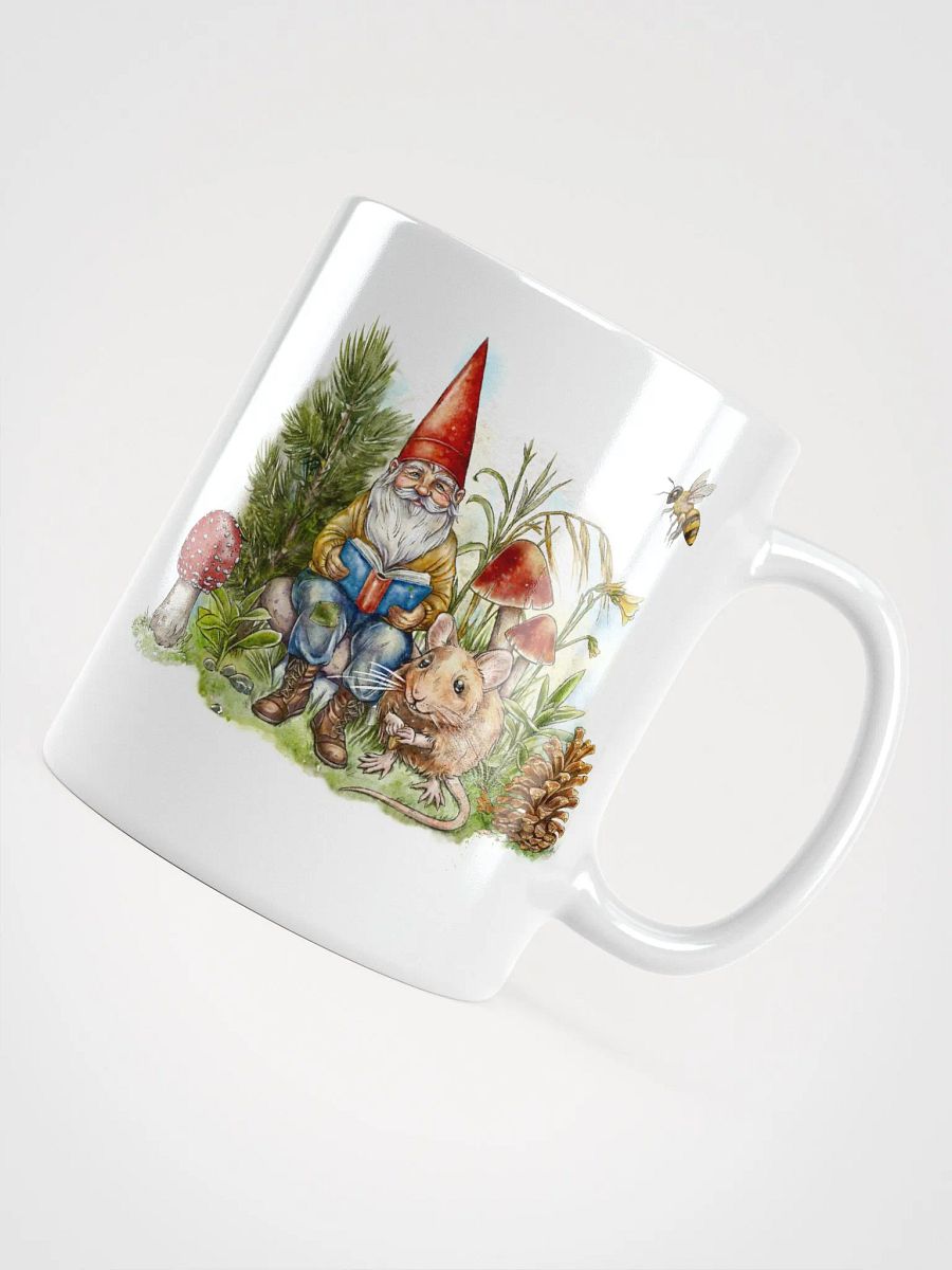 Garden Reading Gnome Mug product image (5)