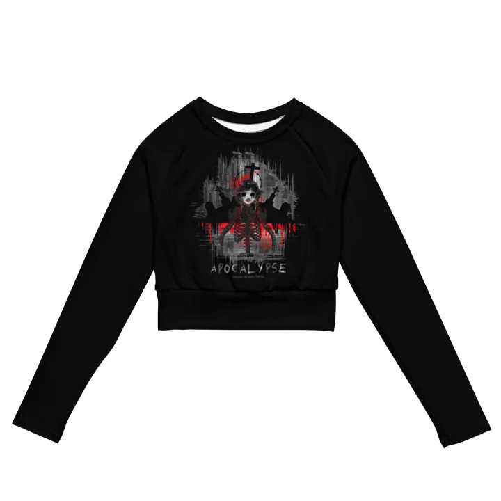 Apocalyptic Vision All-Over Print Crop Top product image (1)