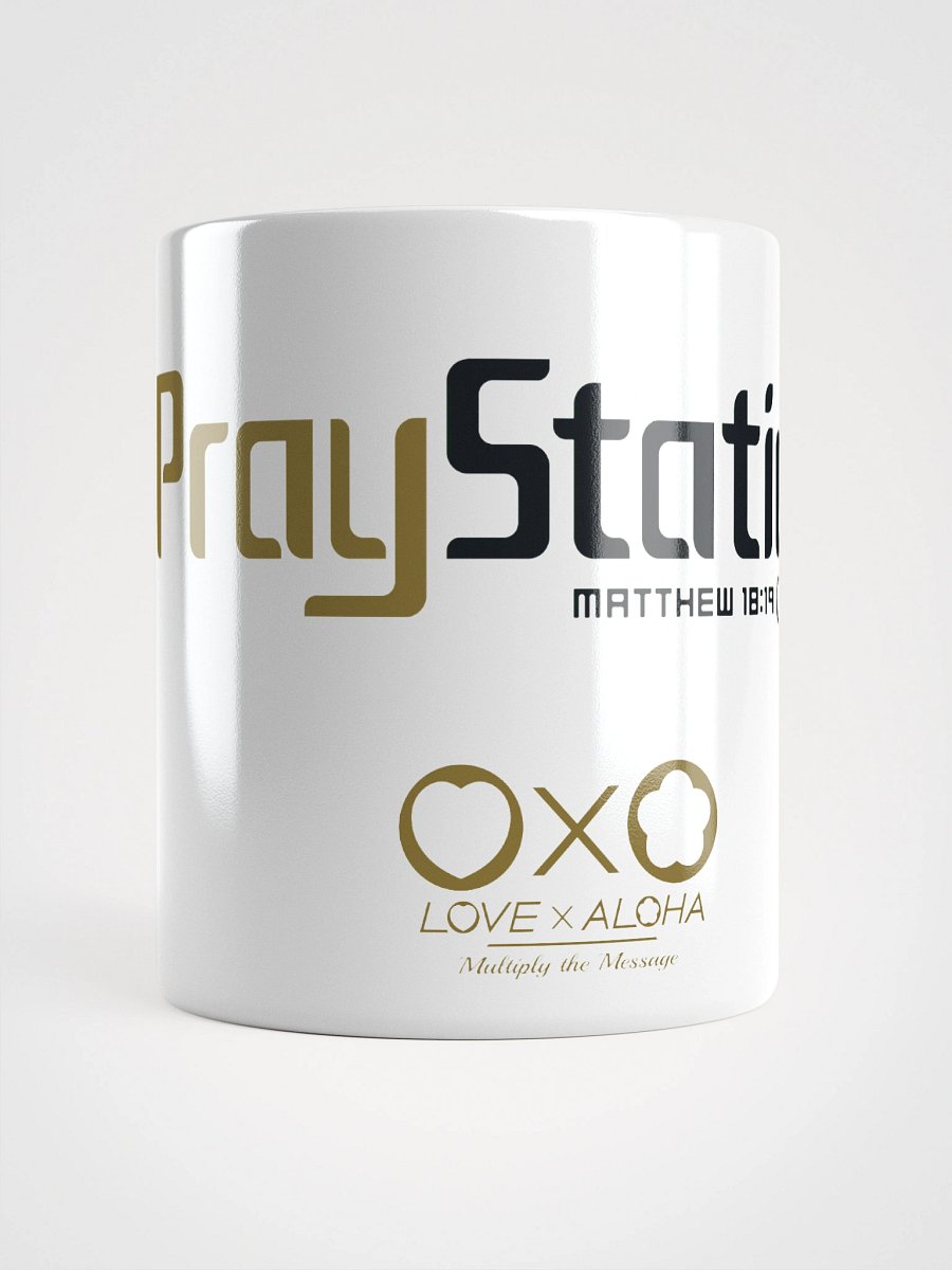 LXA PrayStation Mug - White | Love X Aloha - Faith Collection | Premium Christian Merch product image (15)