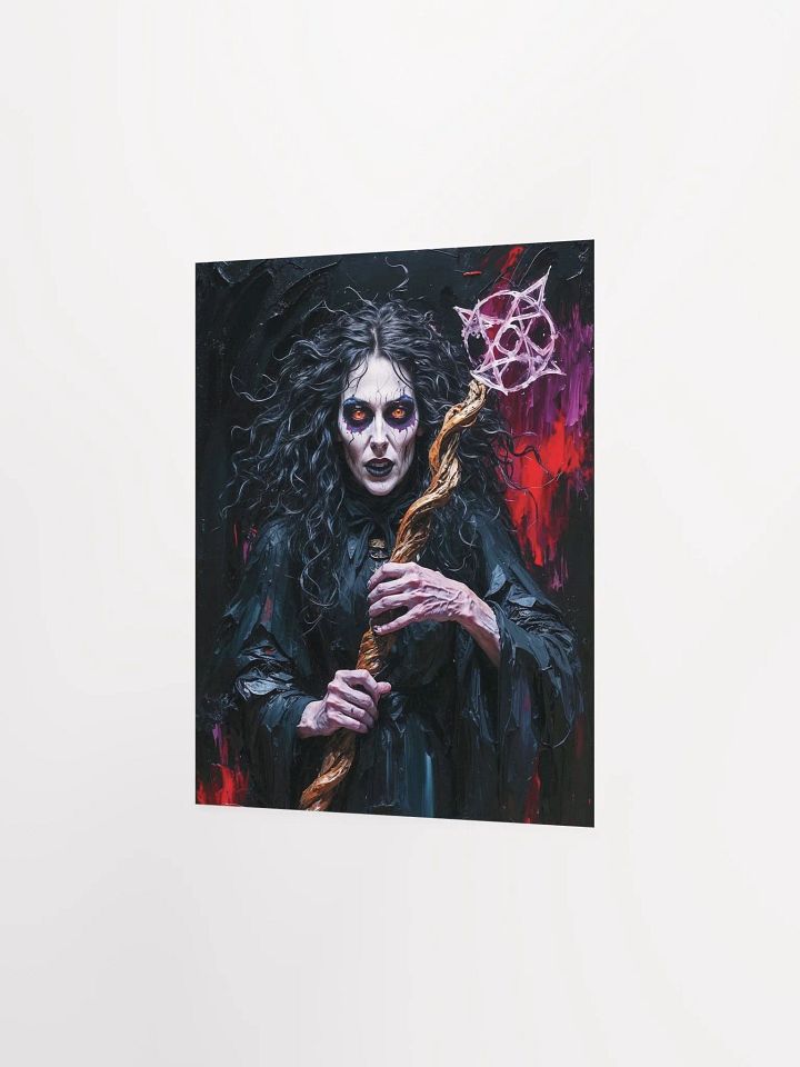 Enigmatic Witch Matte Poster product image (15)