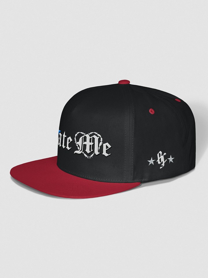 H-Town Hate Me A-Frame Snapback Cap "Houston Blue" Colorway product image (2)
