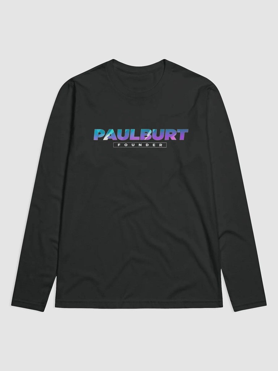 PaulBurt Founder Edition - Fitted Long Sleeve Crew product image (1)