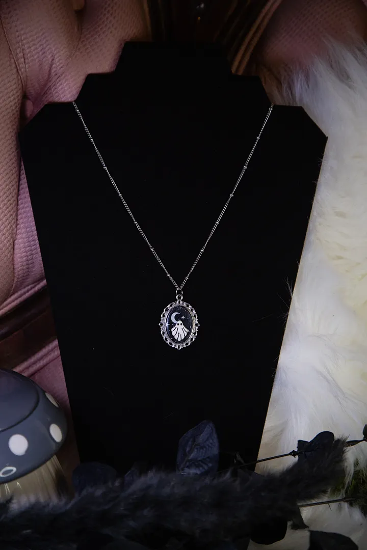 Ghost Pendant Necklace product image (2)