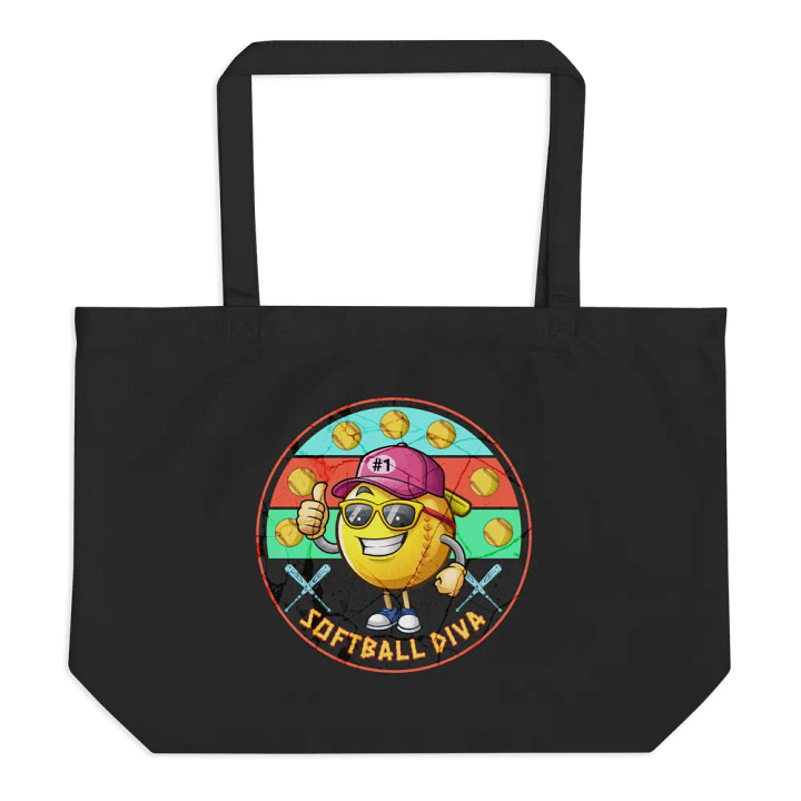 Softball Diva Eco Tote product image (1)