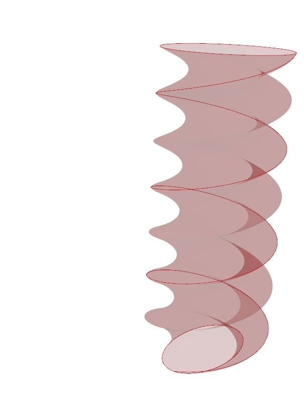 Elliptical Tower Parametric Design Grasshopper Rhino Files Download product image (3)