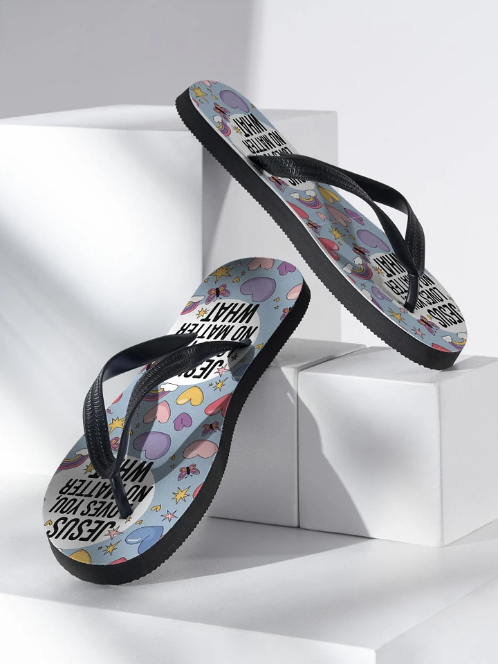 Jesus Divine Love Flip-Flops product image (2)